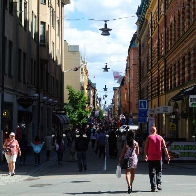 Walking Around Stockholm