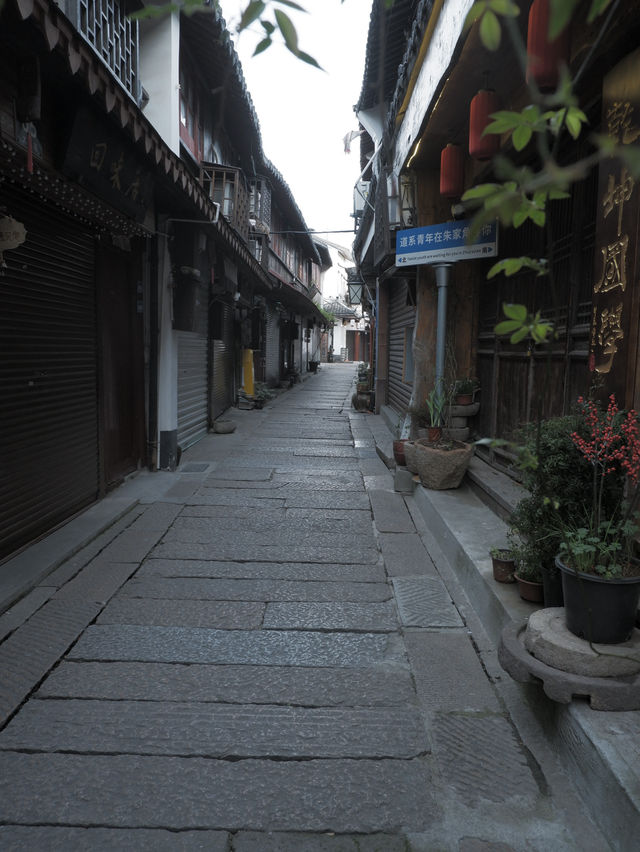 上海郊游，江南小鎮朱家角 