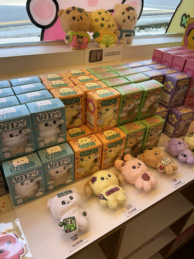 【韓国/弘大】"옵젵상가Ｘ최고법"期間限定コラボ💓ホンデの可愛い雑貨屋🧸