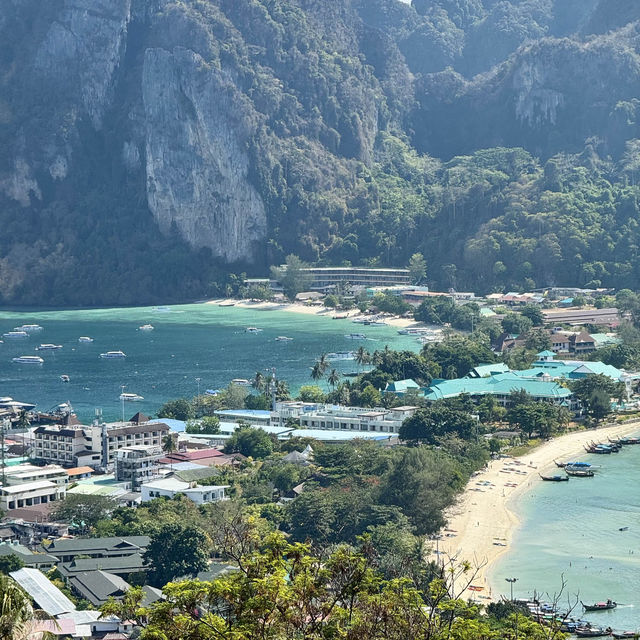 Picturesque viewpoint in Thailand