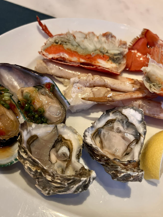 Porterhouse新推出海陸空自助晚餐😍🦞🦪