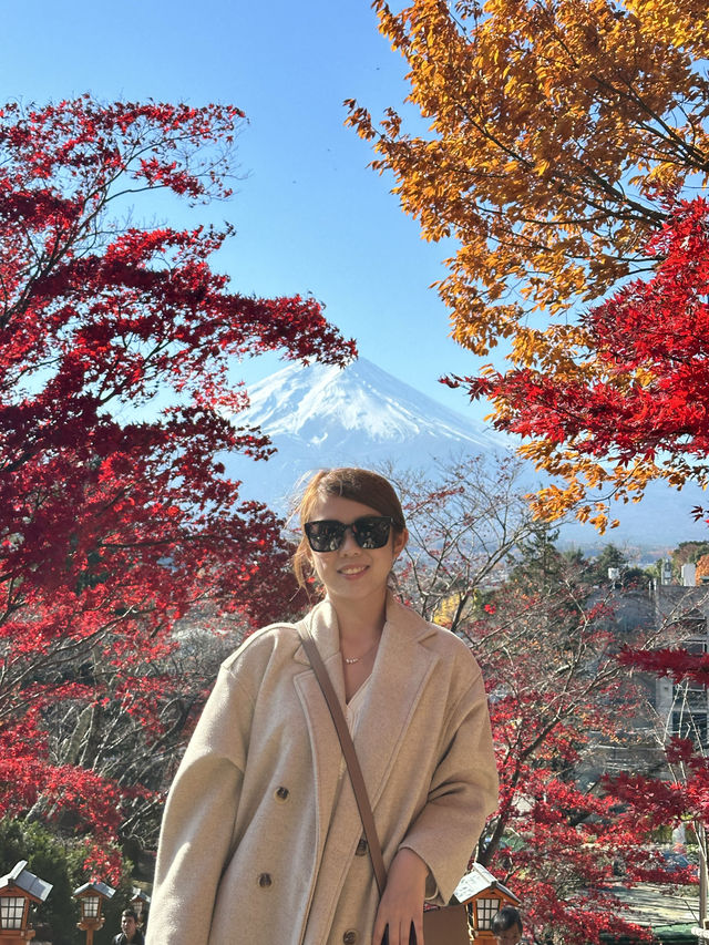 富士山景點之一·新倉富士淺間神社