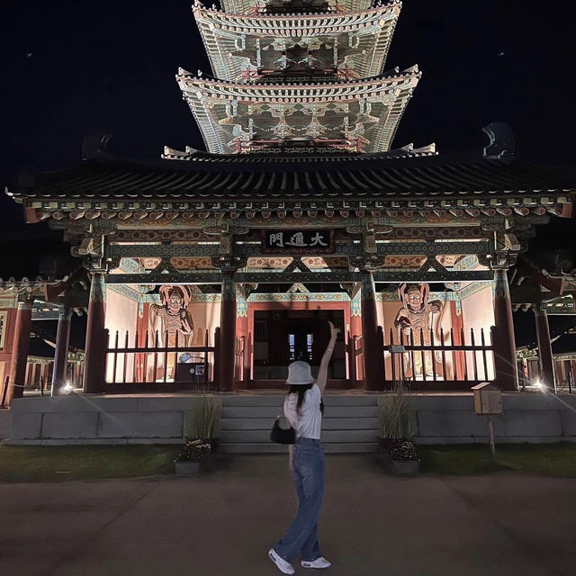 지금가기 정말 좋은 백제문화단지 야간개장⭐️