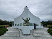 The visit to UN Memorial Cemetery in Busan