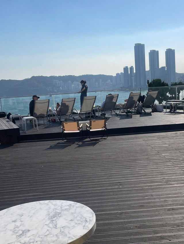 부산,영도카페 바다풍경을 바라보며 힐링