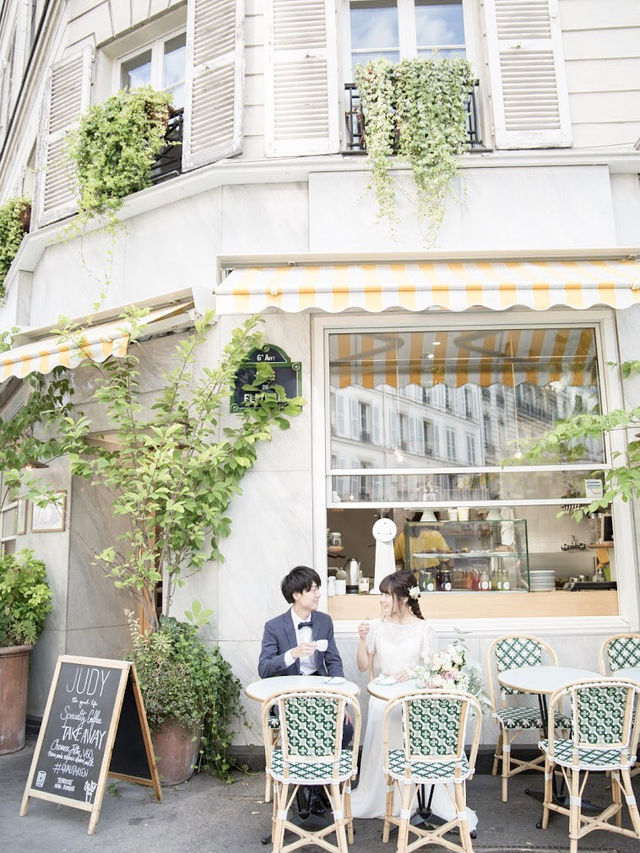 【フランス｜パリ】外観が可愛すぎる、オシャレカフェ🇫🇷JUDY