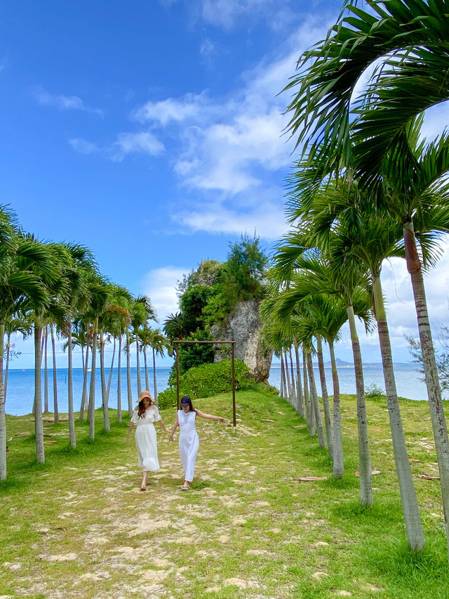 【沖縄 本部町】恋人の聖地!?️🩵沖縄の魅力スポット「うふた浜」