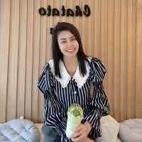 ร้านน้ำผลไม้สดปั่นที่ใส่แบบจุกๆ