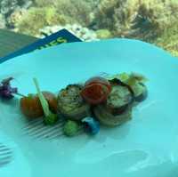 Savoring the Depths of Luxury: Anantara Kihavah Maldives Villa's Underwater Lunch
