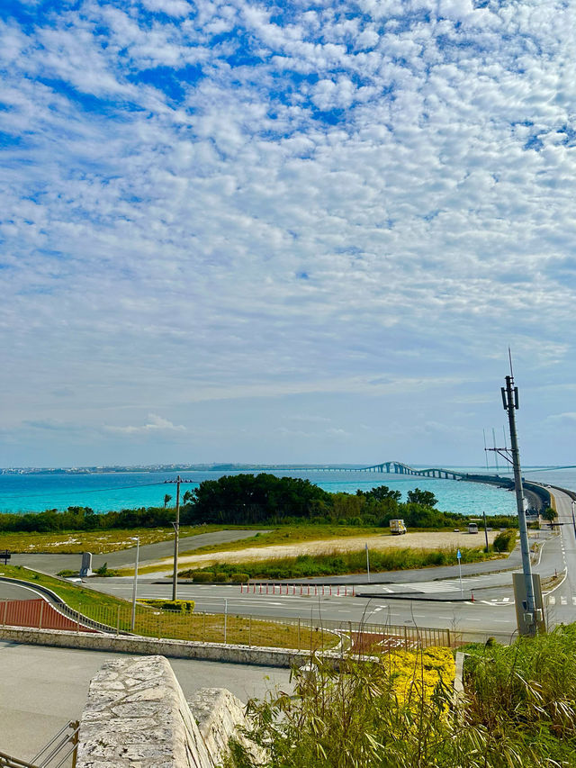 〜沖縄県〜海の駅で食べる絶景、絶品宮古そば！