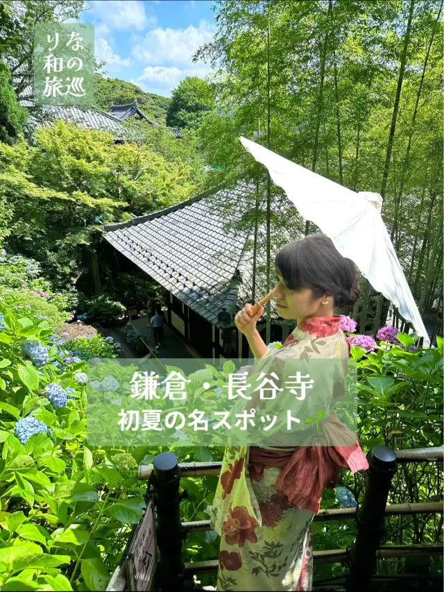 ～神奈川縣～避開人潮欣賞繡球花！鎌倉的著名景點！