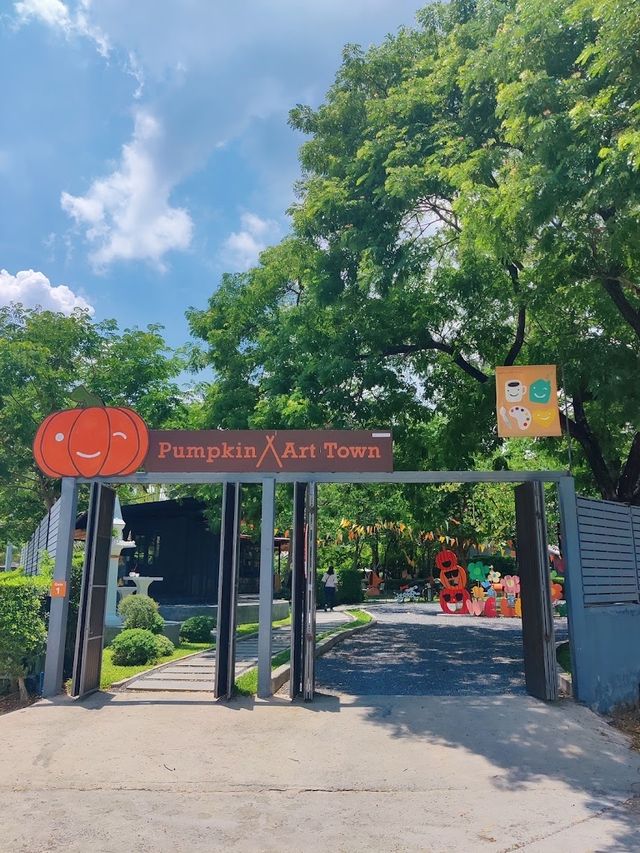 📌🏡🌷Pumpkin Art Town