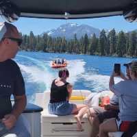 Stand-Up Paddleboarding in Lake Tahoe, USA