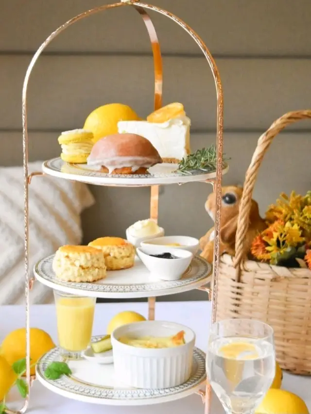 Enjoy a Sweet Afternoon Tea at a Café