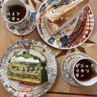 絶品ケーキとハーブティーで癒される本番のフランスカフェ🇫🇷☕️🤍