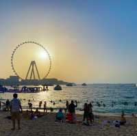 Sun, Sand, and Skyline: A Day at JBR Beach, Dubai