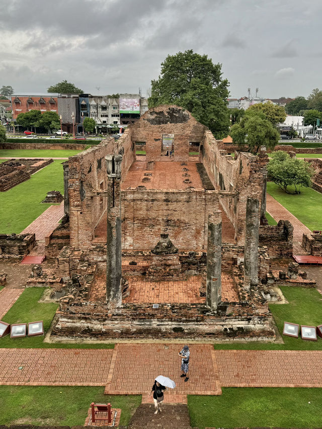 【タイ(アユタヤ)】アユタヤ遺跡でも古い寺院！