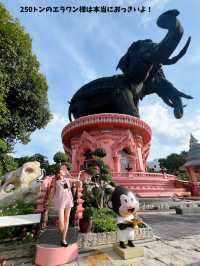 大きすぎ！！大大大迫力の象の中は神聖なパワースポット🐘