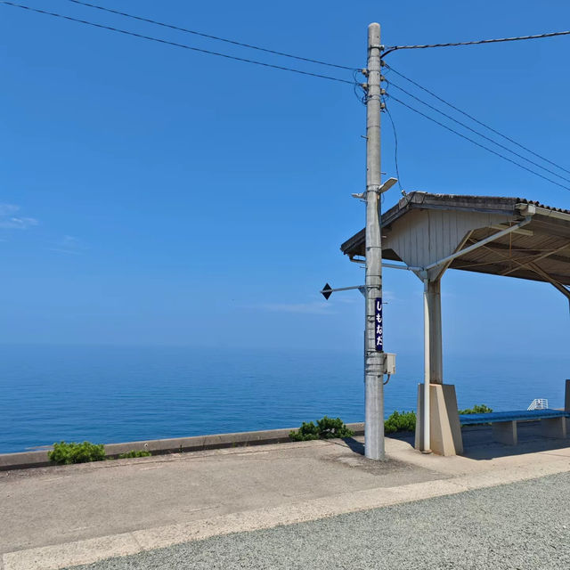 江川海岸：海景與小車站的浪漫邂逅 🌊🚉