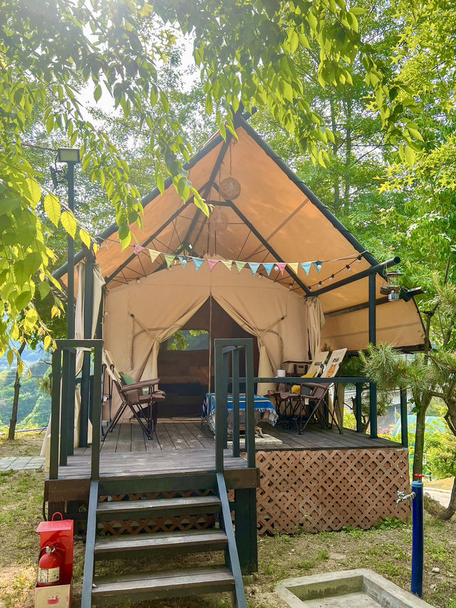 서울근교 원주의 수영장맛집 글램핑장💚