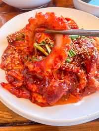 【韓国／仁川】迫力満点のナクチ料理