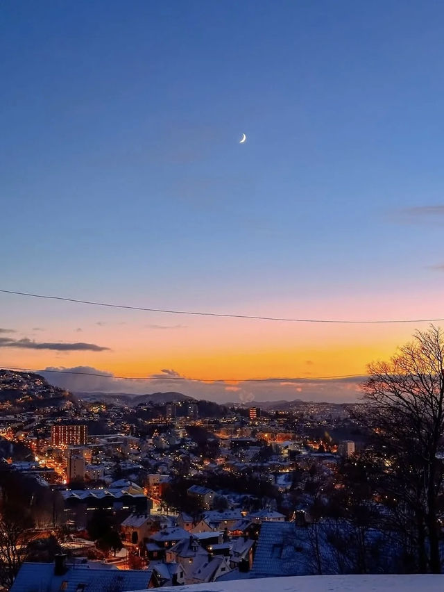 Bergen’s Sunset Symphony: A Magical End to the Day