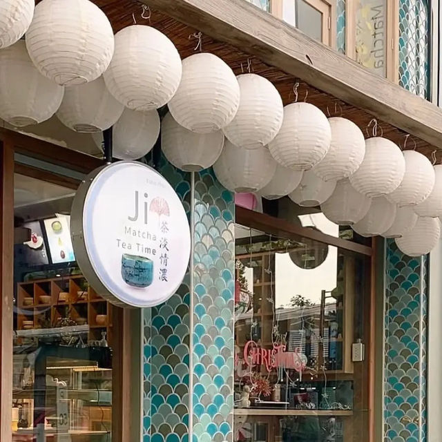 ร้านชาเขียวแบบยกจากญี่ปุ่นมาไว้ที่เชียงใหม่