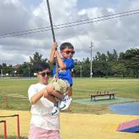 【 超大型兒童遊樂場。沖繩縣綜合運動公園 】