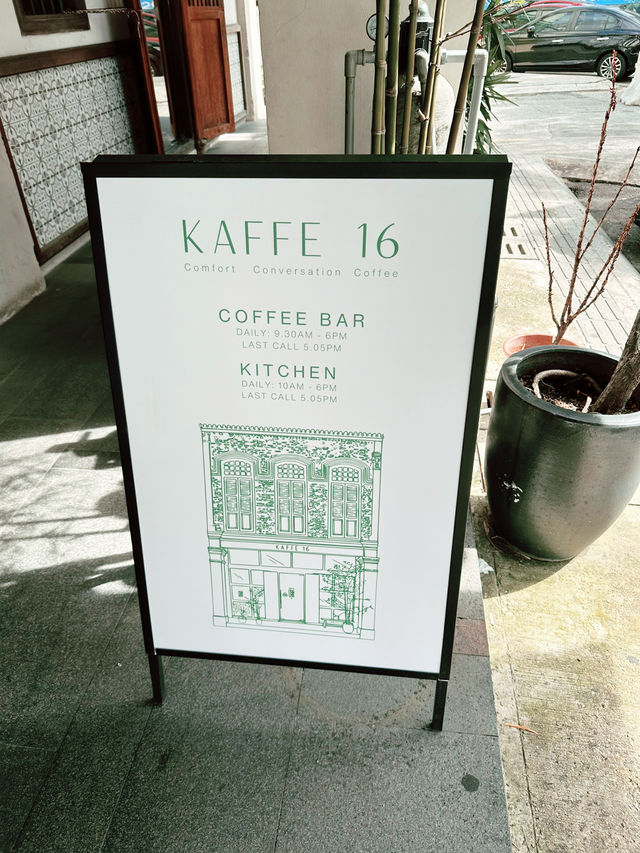 Chill Vibes at Kaffe 16 ☕
