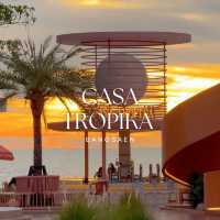 ดูพระอาทิตย์ตกดินที่ 🌅⛱️  Casa Tropika Bangsaen