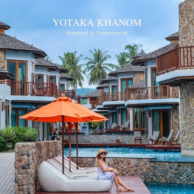 วิลล่า สไตล์ Tropical ริมทะเล ขนอม