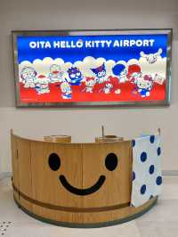 【大分】万博期間中限定！大分ハローキティ空港✈️