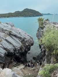 หาดถ้ำพัง ถ้ำทะลุ เกาะสีชัง🗺️✨🌊