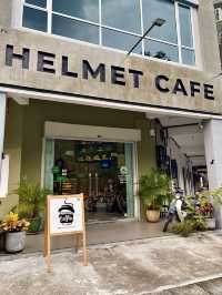 " Gear Up for Good Vibes at Helmet Café " 🏍️☕