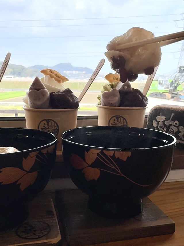 【福岡グルメ】のどかな風景を楽しみながら｢和スイーツ｣