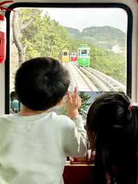 【釜山・海雲台】海を望む空中列車と絶景カフェ