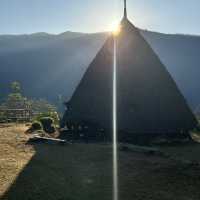 Traditional village of Wae Rebo in Indonesia!