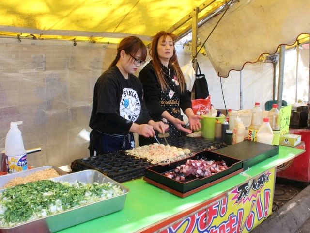 Legit Takoyaki and Okonomiyaki in Funabashi, Japan