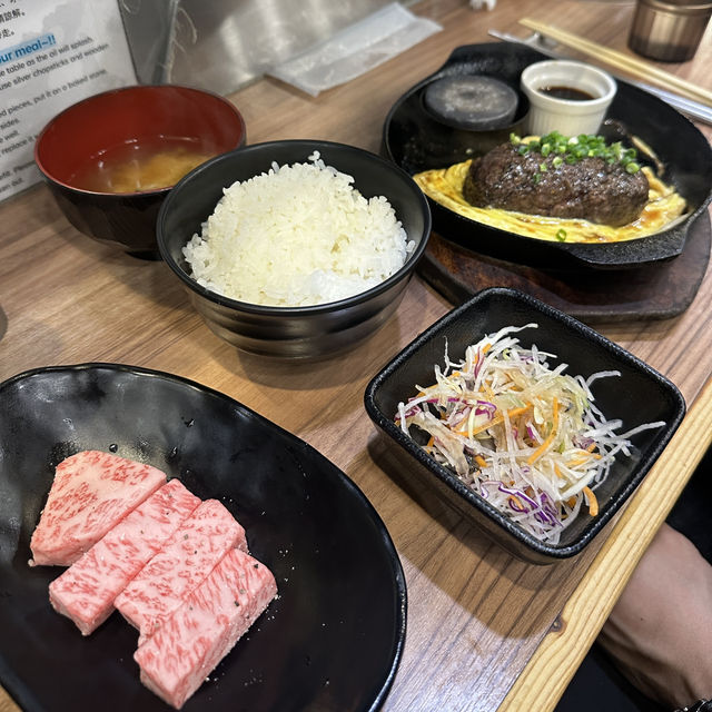 후쿠오카 하카타에서 먹은 함바그 맛집 ”키와미야함바그”🇯🇵🥩