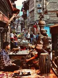 Bhaktapur Durbar square 13th century architecture 