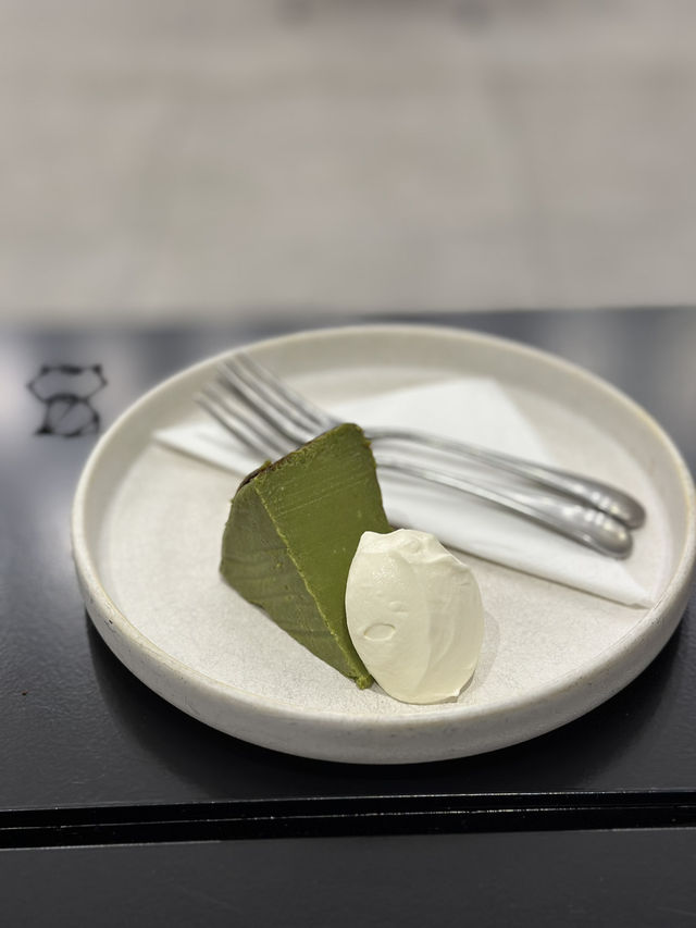 Better matcha than many places in Japan