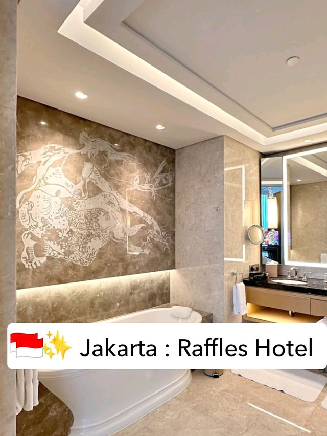 🇮🇩✨ Jakarta Royal Escape: Art, Elegance & Luxury at Raffles! 🎨👑