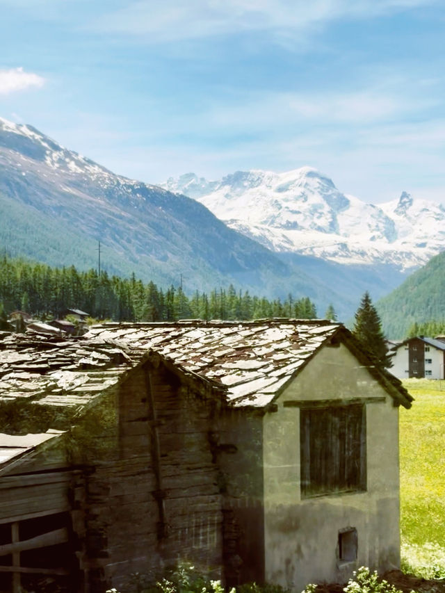 Alpine Serenity: Summer Escape to Randa, Switzerland