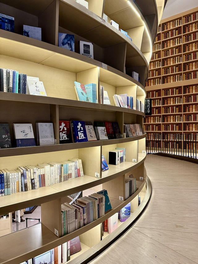 Literary oasis in the city: where books breathe in golden light
