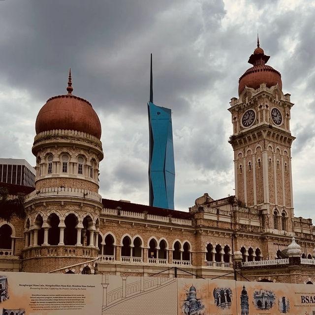 Dataran Merdeka After Dark: A Cool Summer Night Under the Stars