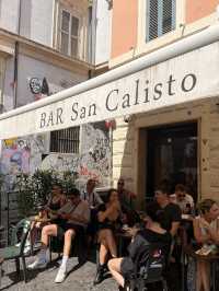 Local life at Bar San Calistro • Roma
