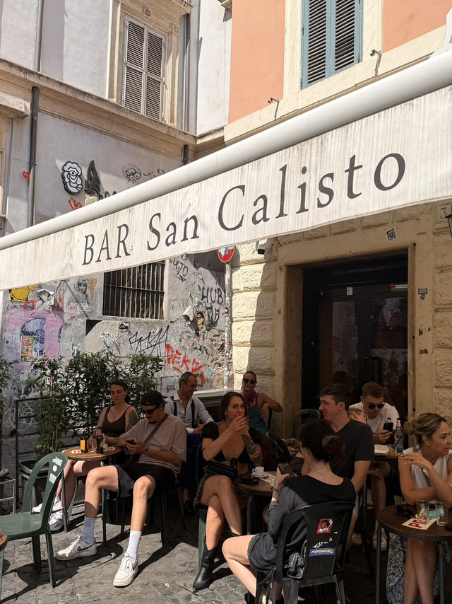 Local life at Bar San Calistro • Roma