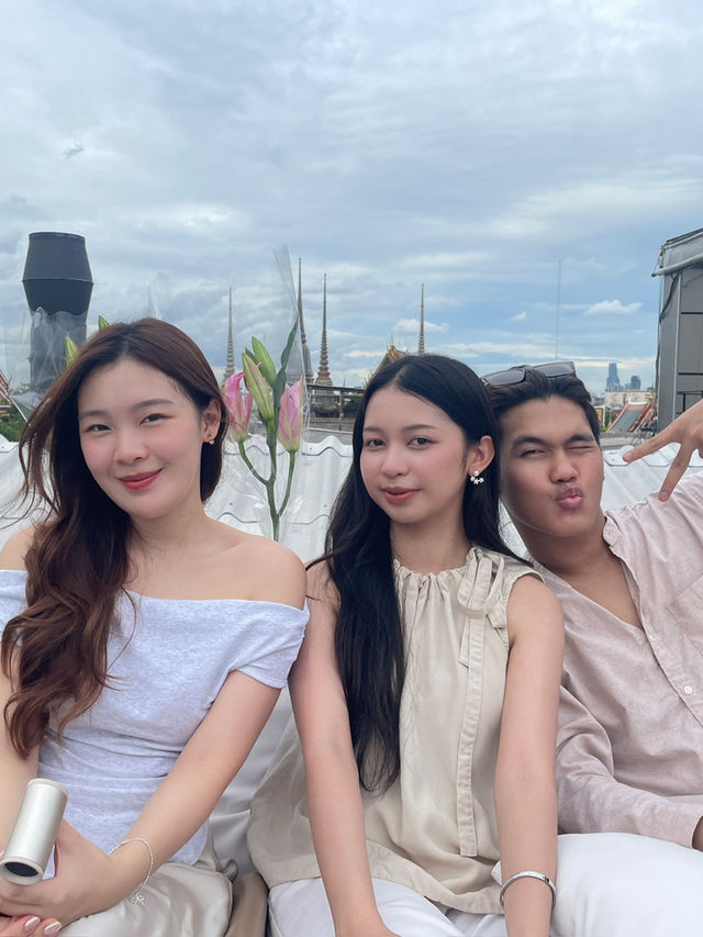 Rooftop Bar at sala rattanakosin Bangkok🥂
