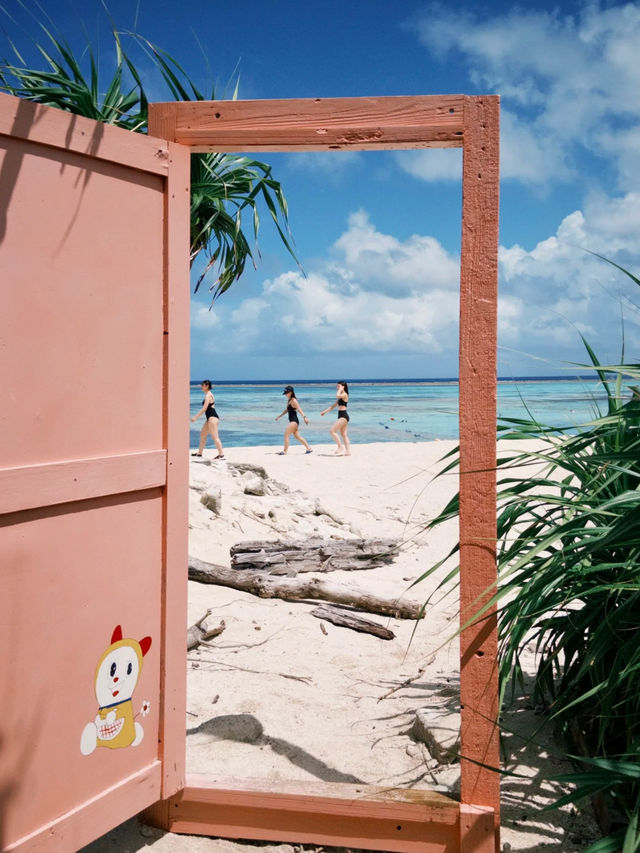 🏝️ เกาะนากาจิรุ 👒 เดินทางมาเพื่อ “ประตูวาร์ปสีชม