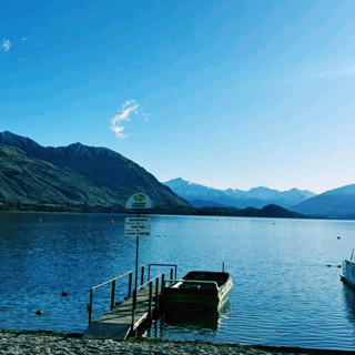 Queenstown, a city shaped by mountains and lakes.